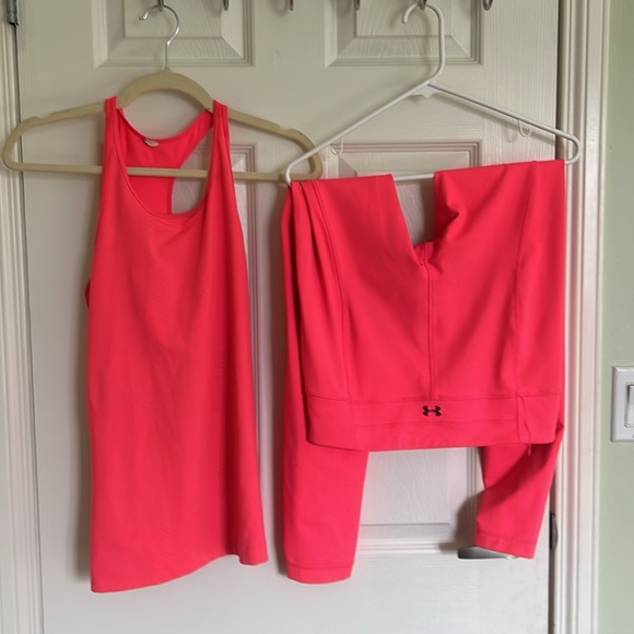 Under Armour tank + leggings - Picture 1 of 7